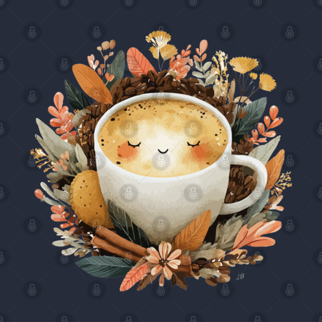 Cozy Latte Art with Cinnamon - Writer & Student Fuel by TuncGK