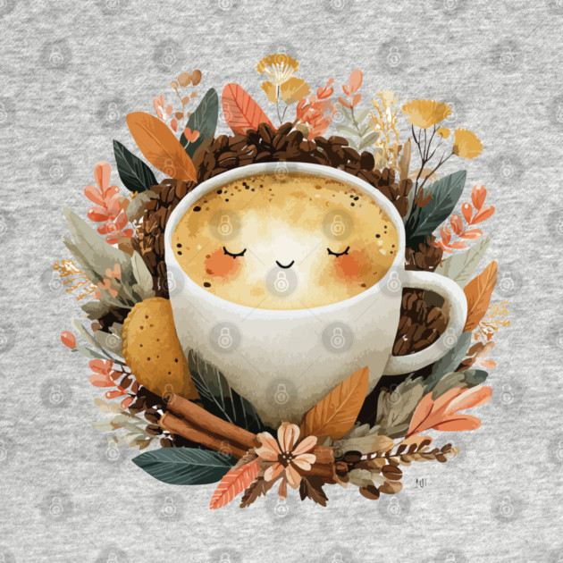 Cozy Latte Art with Cinnamon - Writer & Student Fuel by TuncGK