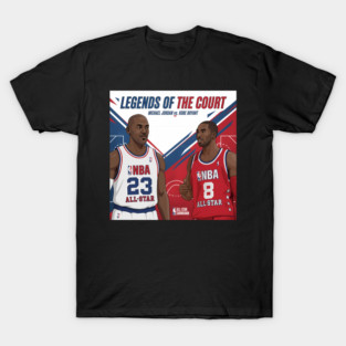 Michael Jordan Vs Kobe Bryant T-Shirt
