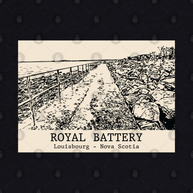 Royal Battery - Louisbourg NS by Lakeric