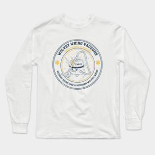 Nothing Sucks Like Michigan | Wolvey Vacuum | Funny Rivalry College Football Shirt Long Sleeve T-Shirt