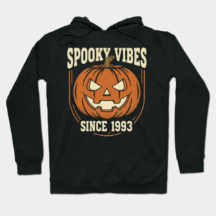 Spooky Vibes – Scary Pumpkin Face – Retro Halloween Gift Ideas – Spooky Vibes Since 1993 – Halloween Gift Ideas | Birthday Gift | Anniversary Gift | Halloween gift | Christmas Gift | Wedding Gift | Gift Ideas. Hoodie