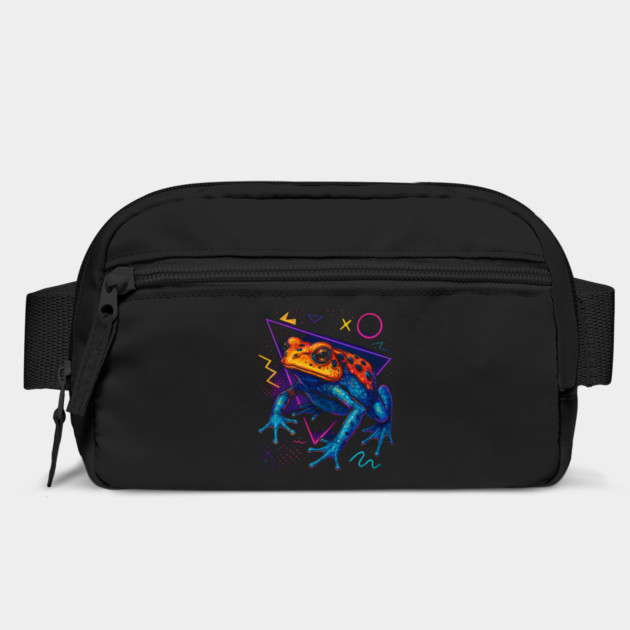 Retro Neon Smooth Sided Toad - Radiant Synth Graphic by Reptiq's Store