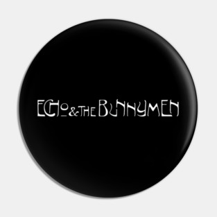 The Echo And The Bunnymen Band new logo Pin