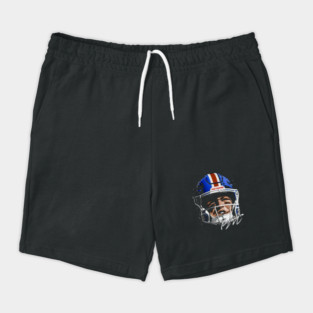 Bo Nix Denver Helmet Shorts