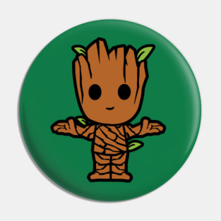 Groot Chibi Pin