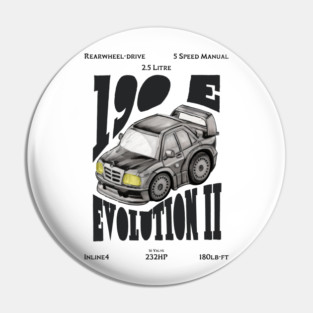 Mercedes Benz 190E Evolution II Pin