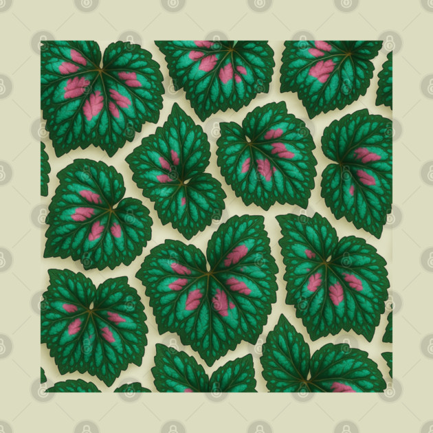 Begonia Rex Modern Floral by Sharafeldin  's Store