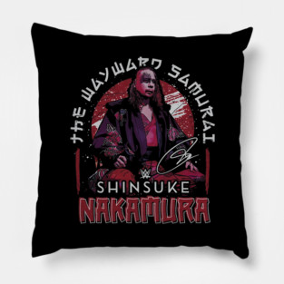 Shinsuke Nakamura The Wayward Samurai Pillow