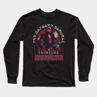 Shinsuke Nakamura The Wayward Samurai Long Sleeve T-Shirt