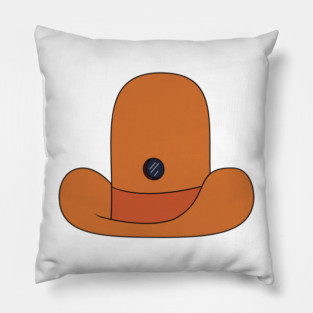spy hat Pillow
