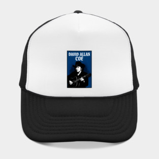 David Allan Coe Outlaw Country Music Retro Poster Design Hat
