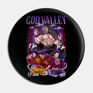 Rocks d xebec, gol d roger, monkey d garp Pin