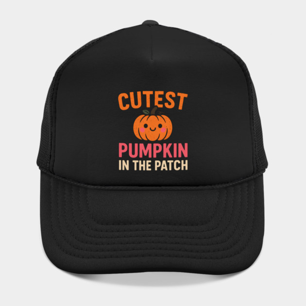 Cutest Pumpkin in the Patch Fall Halloween Quote Graphic by MakerMind8.2