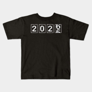 2026 New Year Flip Countdown Calendar Graphic Kids T-Shirt