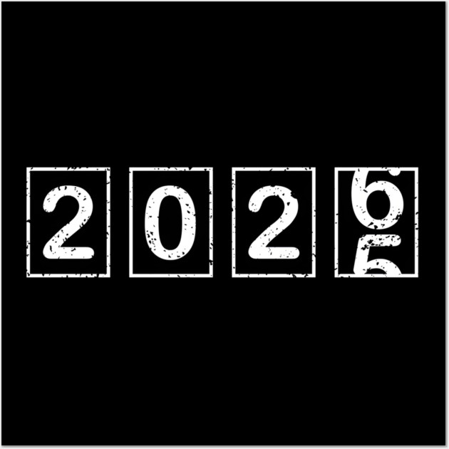 2026 New Year Flip Countdown Calendar Graphic Wall Art by MakerMind8.2