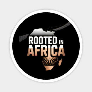 Rooted In Africa Afrocentric Magnet