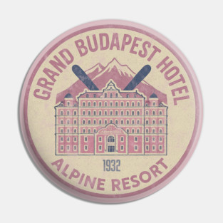 The Grand Budapest Hotel - Alpine Resort Pin