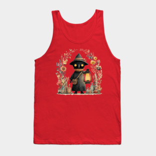 Plague Doctor Apothecary - Alchemist & Goblincore Folk Art Tank Top