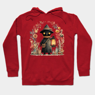 Plague Doctor Apothecary - Alchemist & Goblincore Folk Art Hoodie