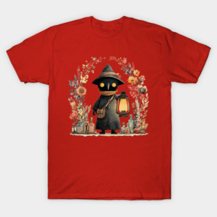 Plague Doctor Apothecary - Alchemist & Goblincore Folk Art T-Shirt