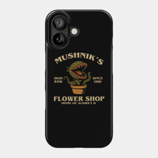 Mushniks flower shop Phone Case