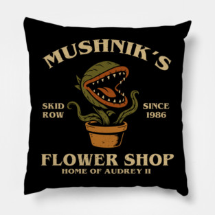 Mushniks flower shop Pillow