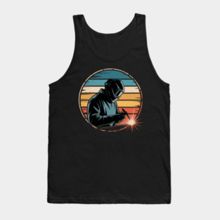 Welder retro Tank Top