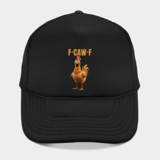 F-Caw-F Funny Chicken Hat