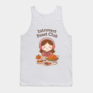 Introvert Feast Club Tank Top