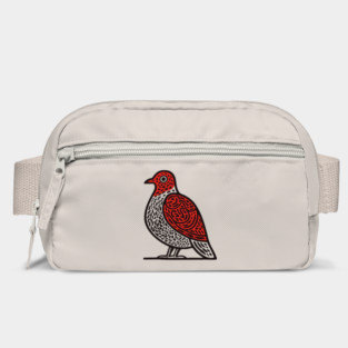 Linocut Bird Art Print - Nature Lover Gift Bag