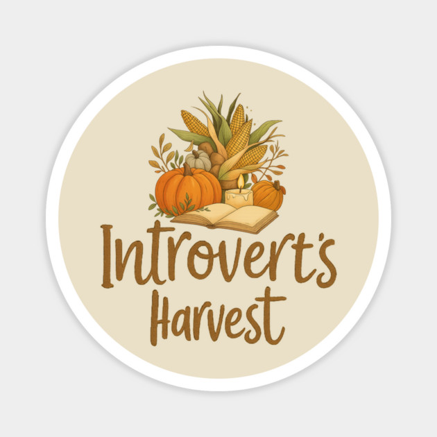Introvert’s Harvest Magnet by Fauzi's Store