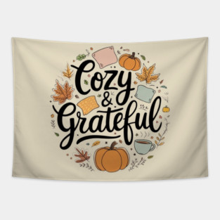 Cozy n Grateful Tapestry