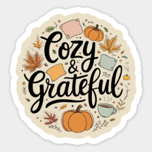 Cozy n Grateful Magnet