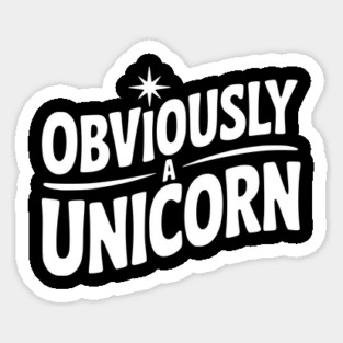 Obviously a Unicorn Magnet