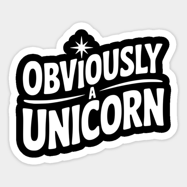 Obviously a Unicorn Magnet by Frank Ring