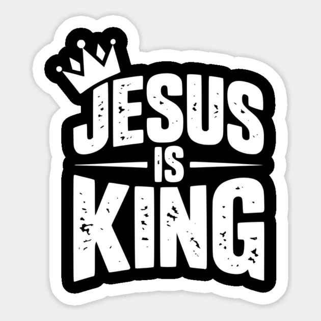 Jesus is King Magnet by Frank Ring