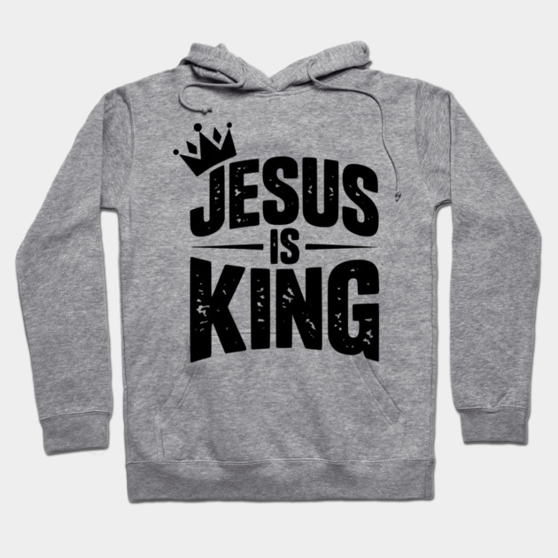 Jesus is King Hoodie by Frank Ring