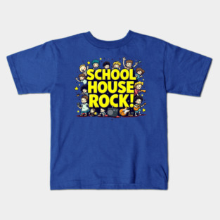 Schoolhouse Of Rock Retro Kids T-Shirt