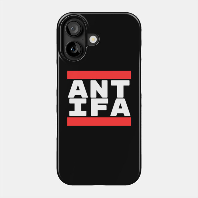 ANTIFA Phone Case by casualteesinc