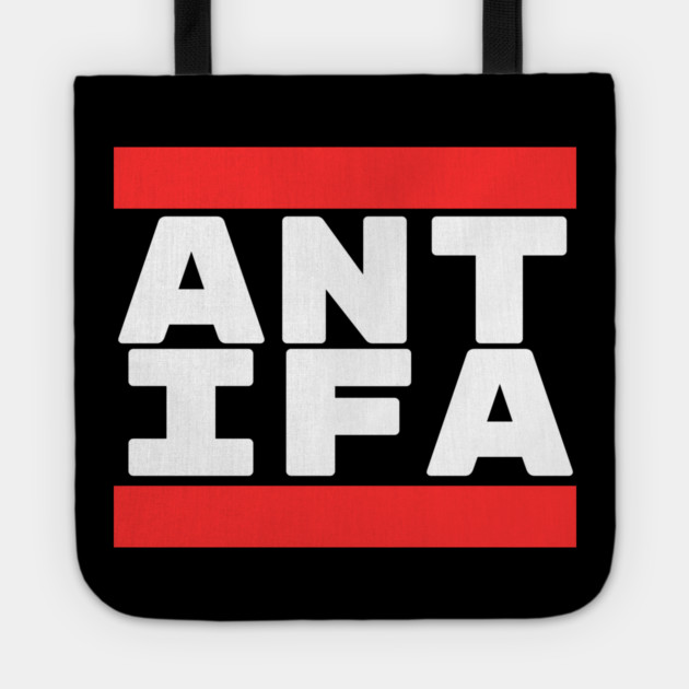ANTIFA Tote by casualteesinc