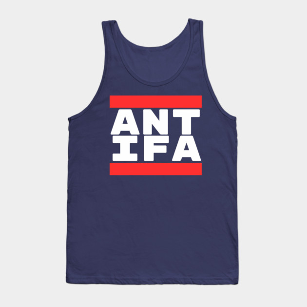 ANTIFA Tank Top by casualteesinc