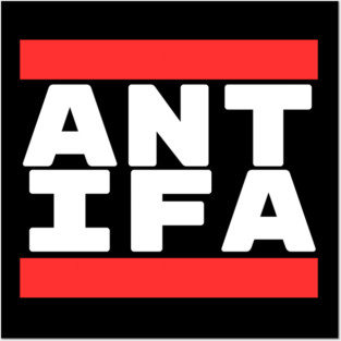 ANTIFA Posters and Art