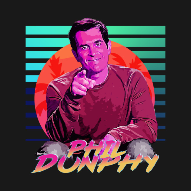 Neon Dreams Series Phil Dunphy by Tv Moments