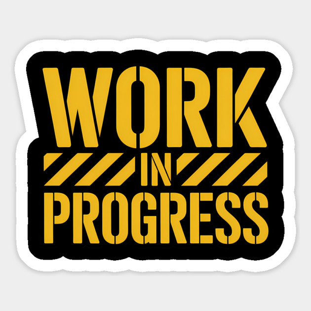 Work In Progress Fatherhood Magnet by The Fatherhood Brand