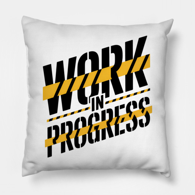 Work In Progress Fatherhood Pillow by The Fatherhood Brand