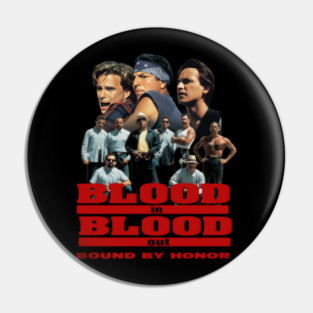 Blood In Blood Out Tee - matteo-micallef #1975 Pin