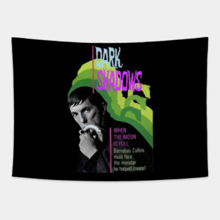 Dark Shadows When The Moon Is Full - jatery #4401 Tapestry