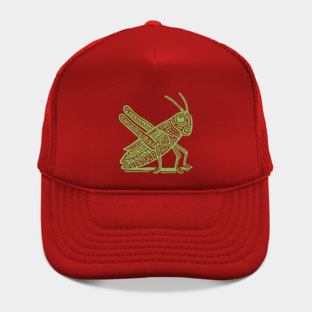 Grasshopper Linocut Art - Nature-Inspired Gift by TuncGK