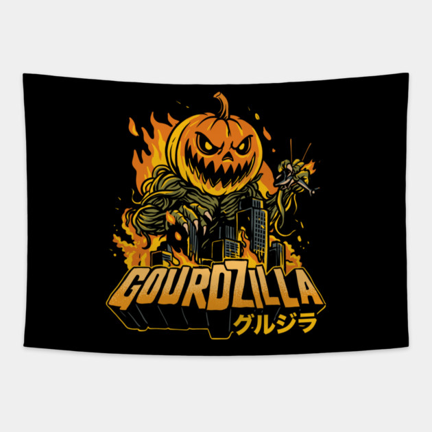 Gourdzilla Tapestry by GoshWow®
